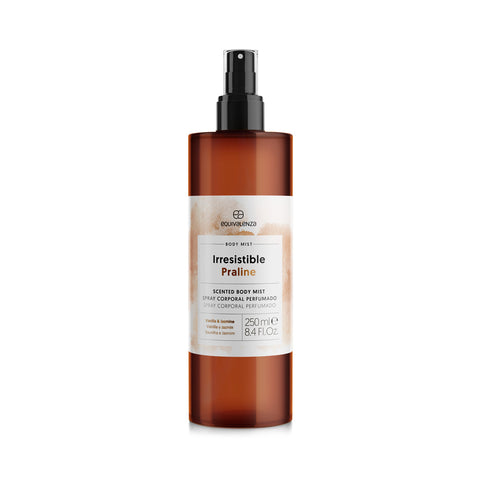 Body Mist Irresistible Praline (praliné, baunilha e jasmim)