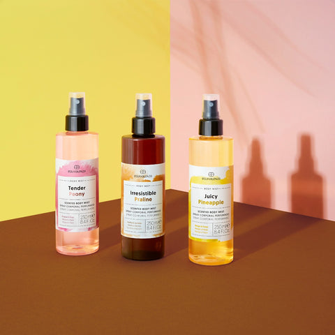 Body Mist Irresistible Praline (praliné, baunilha e jasmim)
