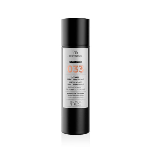 Desodorizante spray perfumado Black Label 033