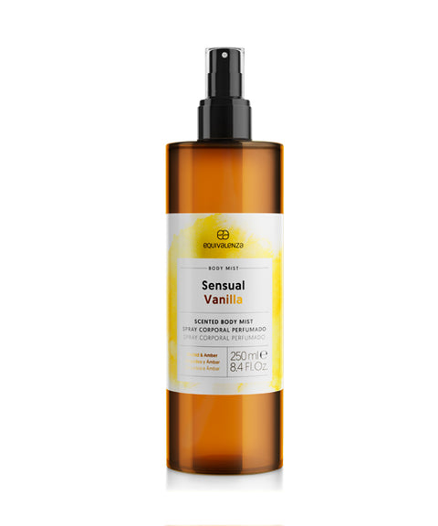 Body Mist Sensual Vanilla (baunilha, orquídea e âmbar)