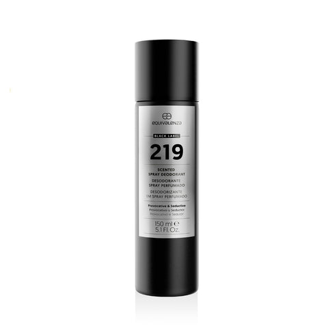 Desodorizante spray perfumado Black Label 219