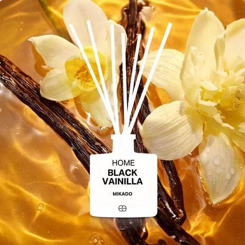 Mikado Black Vainilla (Baunilha e Couro)
