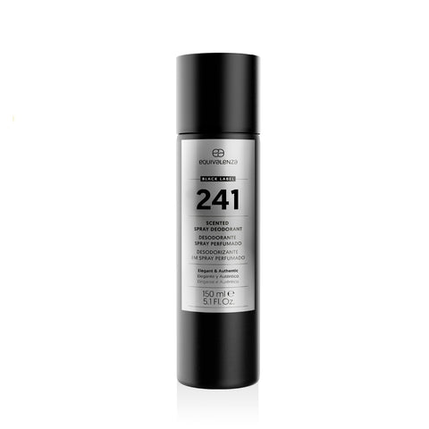 Desodorizante spray perfumado Black Label 241