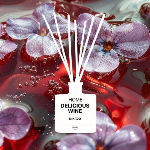 Mikado Delicious Wine (Vinho e Violeta)