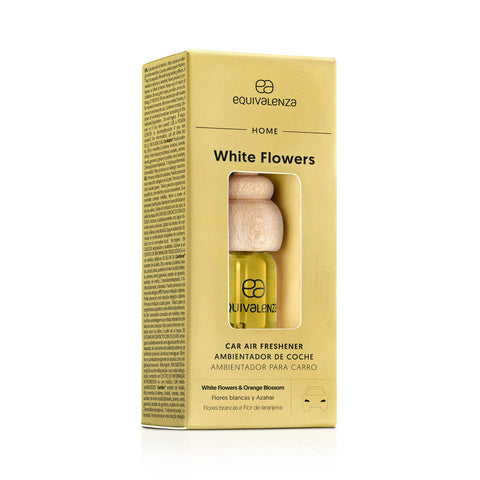 Ambientador de carro White Flowers (flores brancas e flor de laranjeira)