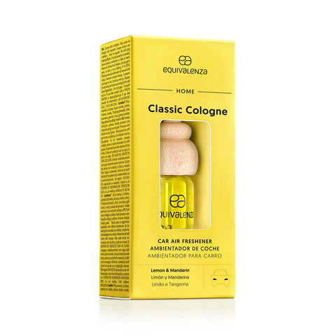 Ambientador de carro Classic Cologne (limão e tangerina)