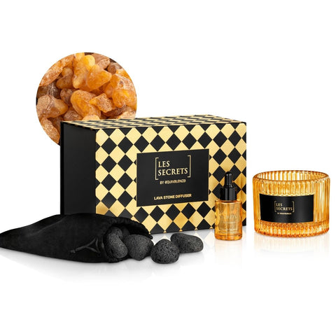 Difusor de Pedras de Lava Les Secrets Myrrhe Solaire