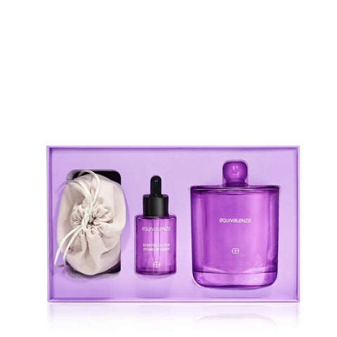 Quartz Stone Diffuser White Flowers